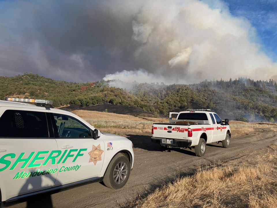 Update Mandatory Evacuations Expanded A Blaze Burns In Covelo Evacuation Warnings Issued 4913