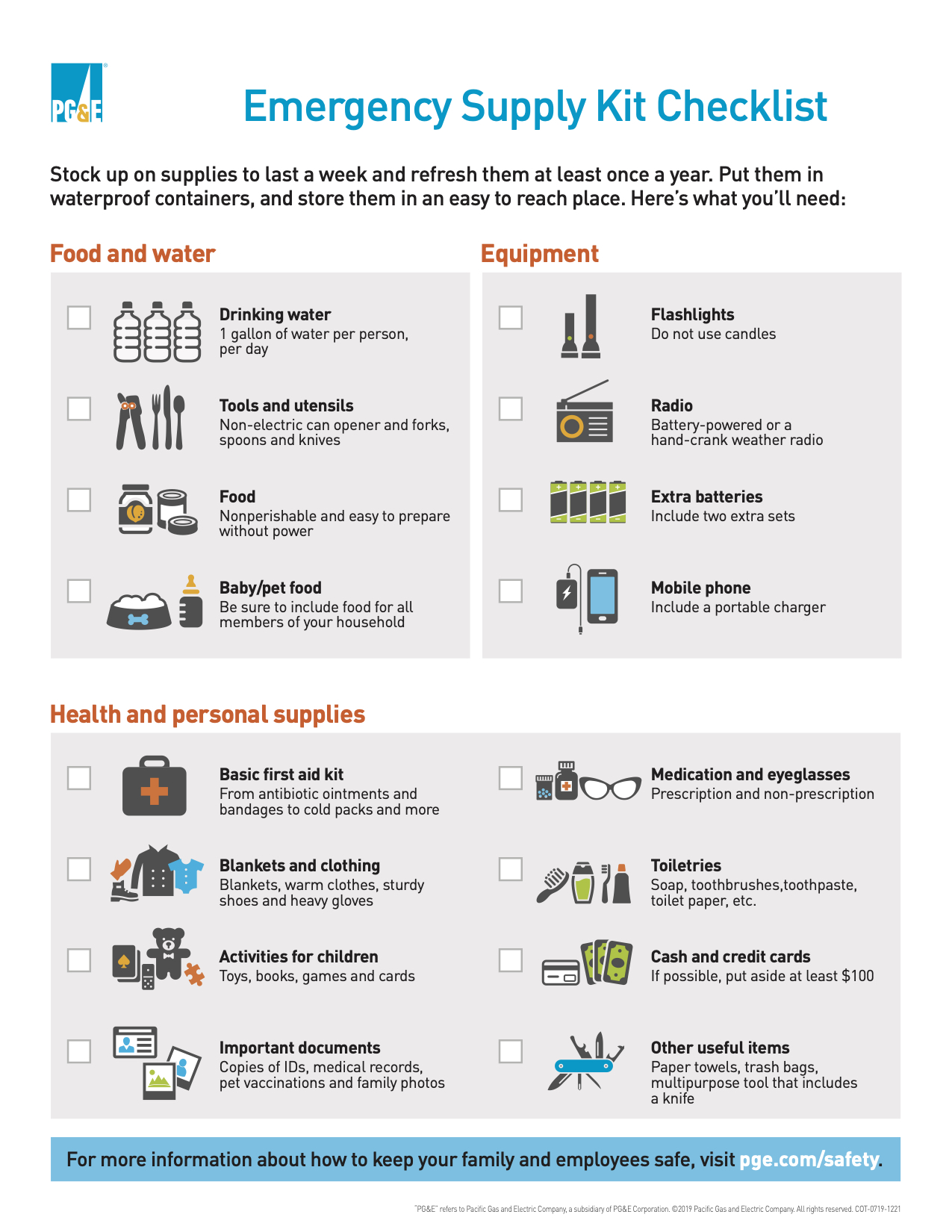 emergency-checklist | MendoFever – Mendocino County News