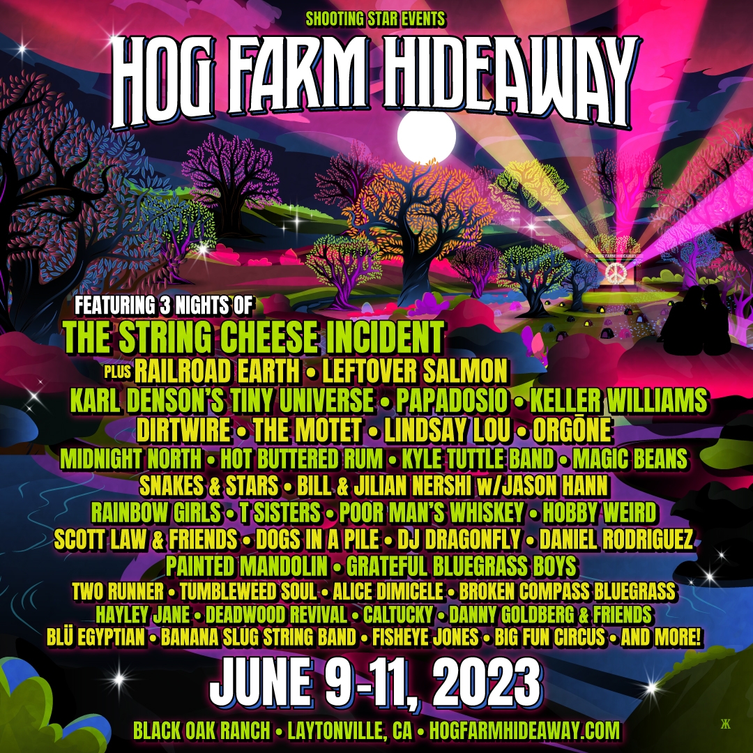 Hog Farm Hideaway Music Festival Will Draw Thousands—Donate 5 to